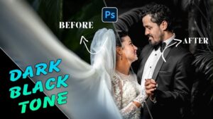 Wedding Photo Editing Tutorial || Dark Mood Camera Raw Filter